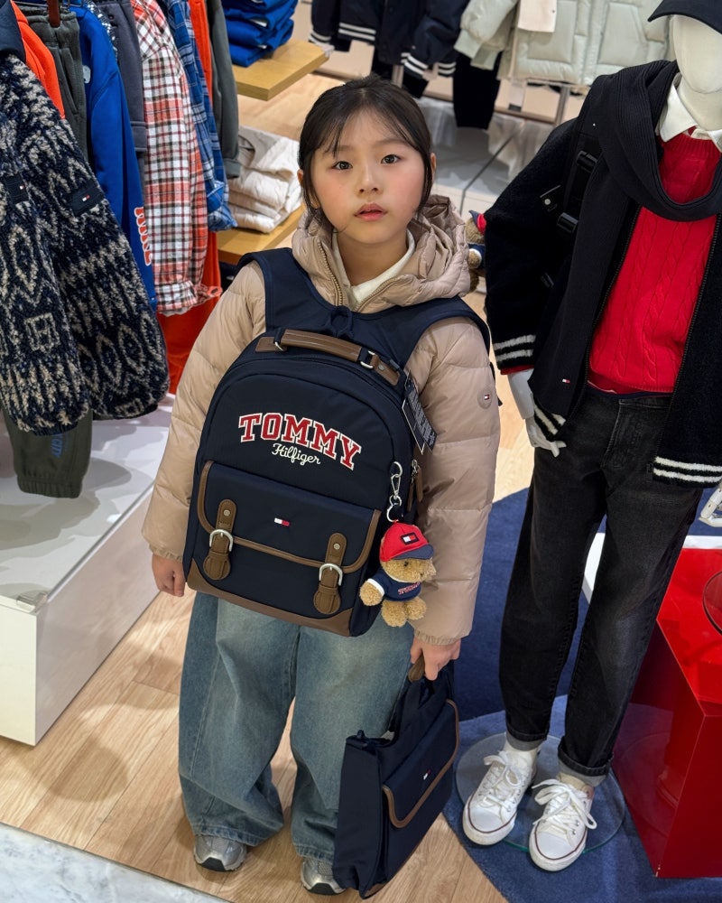 타미힐피거 저학년 초등학생 브랜드 책가방 예비 초등 입학 선물
