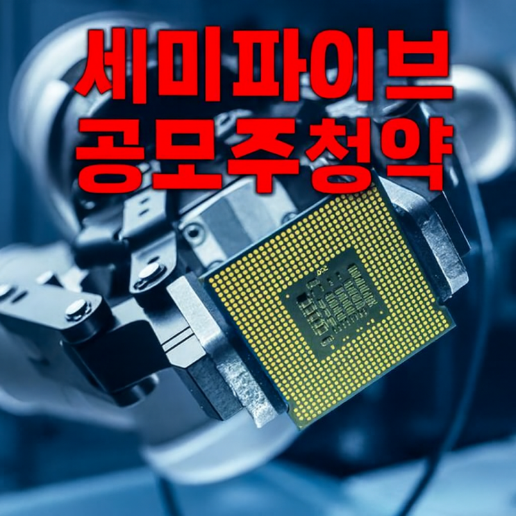  [AI 반도체 대어] 세미파이브 공모주 분석: 삼성 파운드리의 핵심 파트너, 청약해야 할까요?