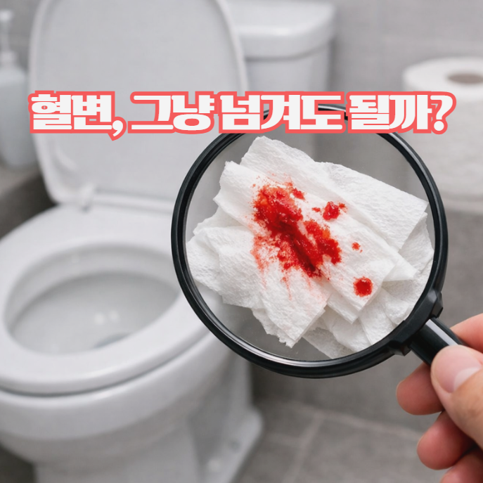  혈변이 나오는 이유, 치질일까 직장 문제일까?
