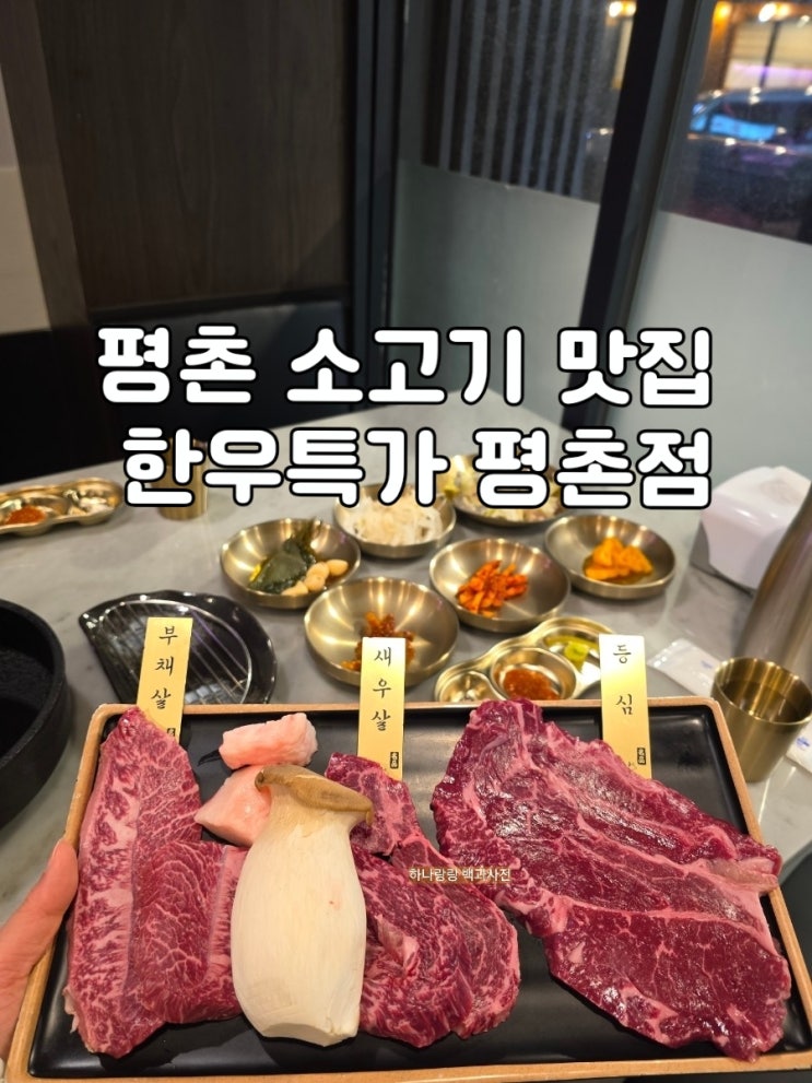  [경기 안양] 면세가로 뜯고 즐기는 평촌 소고기 맛집 한우특가 평촌점