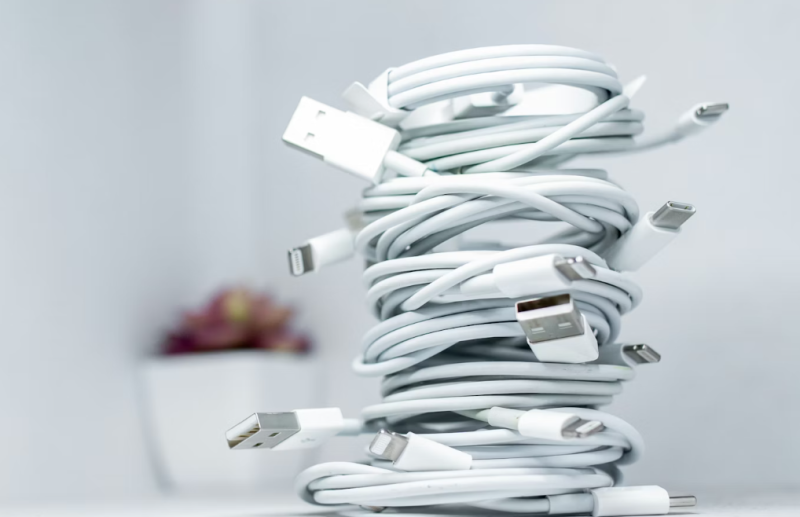 USB 충전 케이블 종류 충전기선 타입 5핀 CTOC 8핀 구분