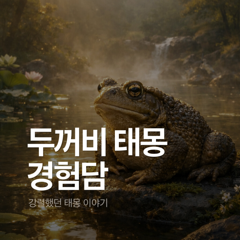두꺼비 태몽 딸 의미, 태몽 꾸고 나서 벌어진 일