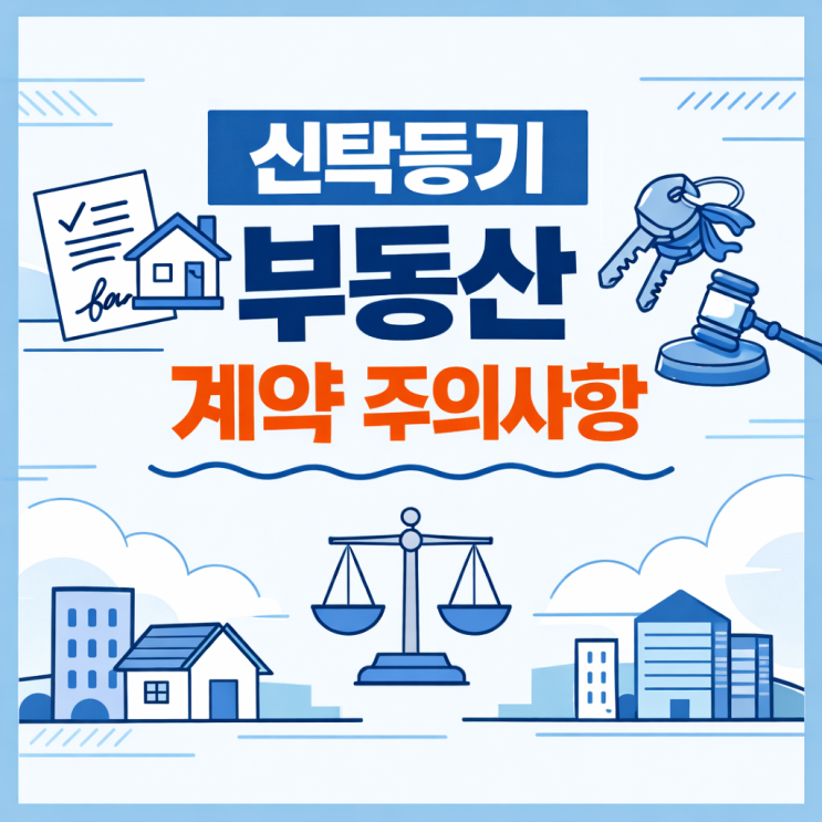  신탁등기 부동산 계약 주의사항 신탁원부 발급 (전세사기 예방 보증금 0원 경고)
