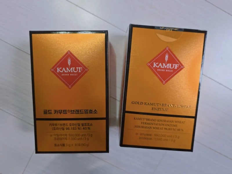 그레인온 골드 카무트 효소 3개월 후기 + 재구매(내돈내산)
