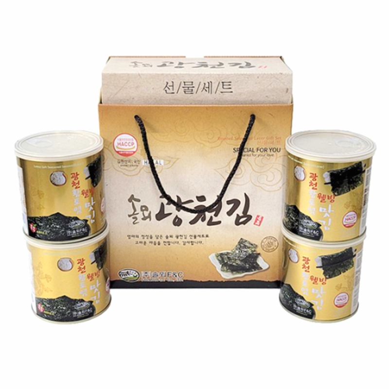 캔김 선물세트 추천 TOP3 손쉽고 고급스러운 명품 김 선물 아이템