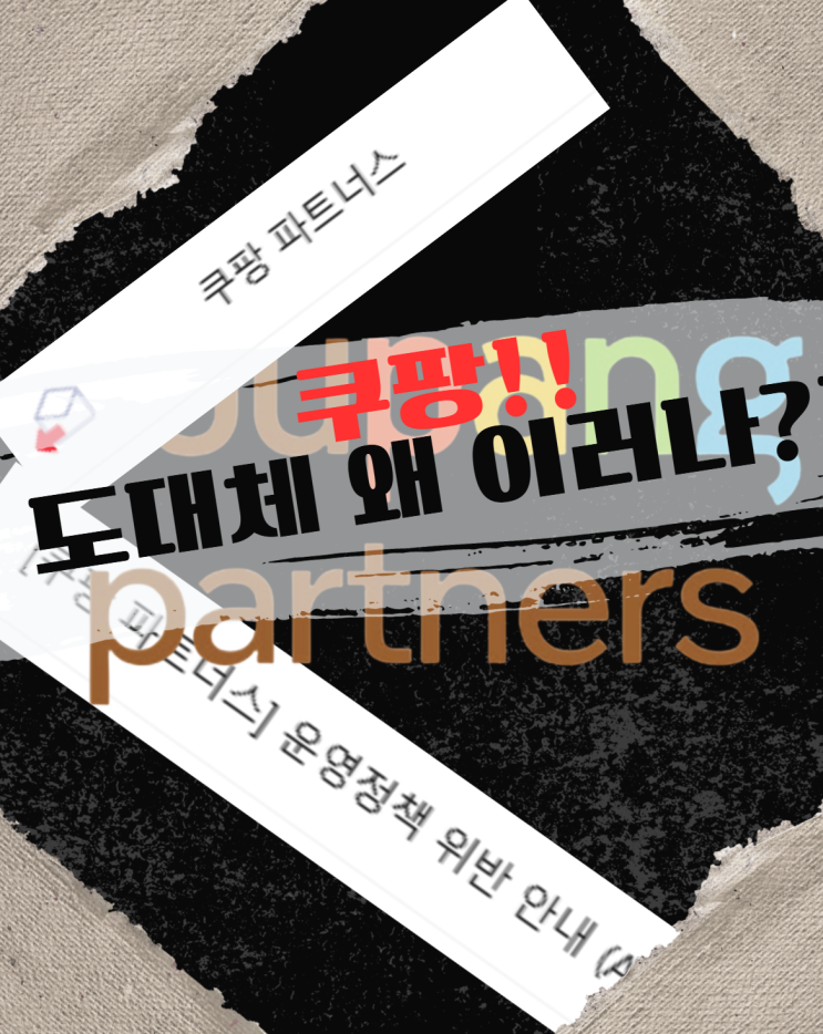  쿠팡 파트너스 메일 오발송 사태, 내 계정은 안전할까?