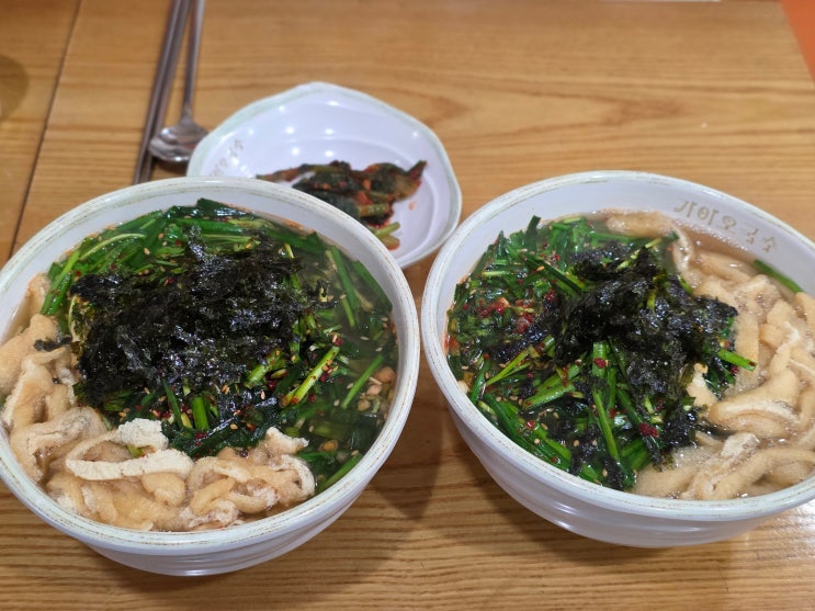  등촌역 맛집 목동깨비시장 근처 숨은 국수집, '가이오국수 목동점' “양 보고 웃음 나옴”