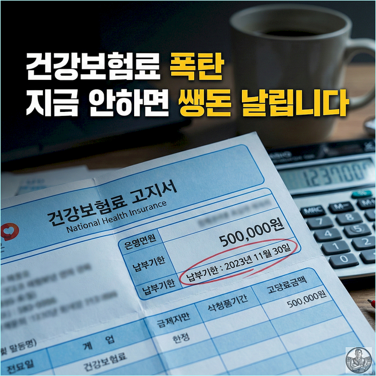  지역가입자 건강보험료 조정신청, 퇴사나 차 팔았다면 당장 하세요 (서류/팩스 꿀팁)