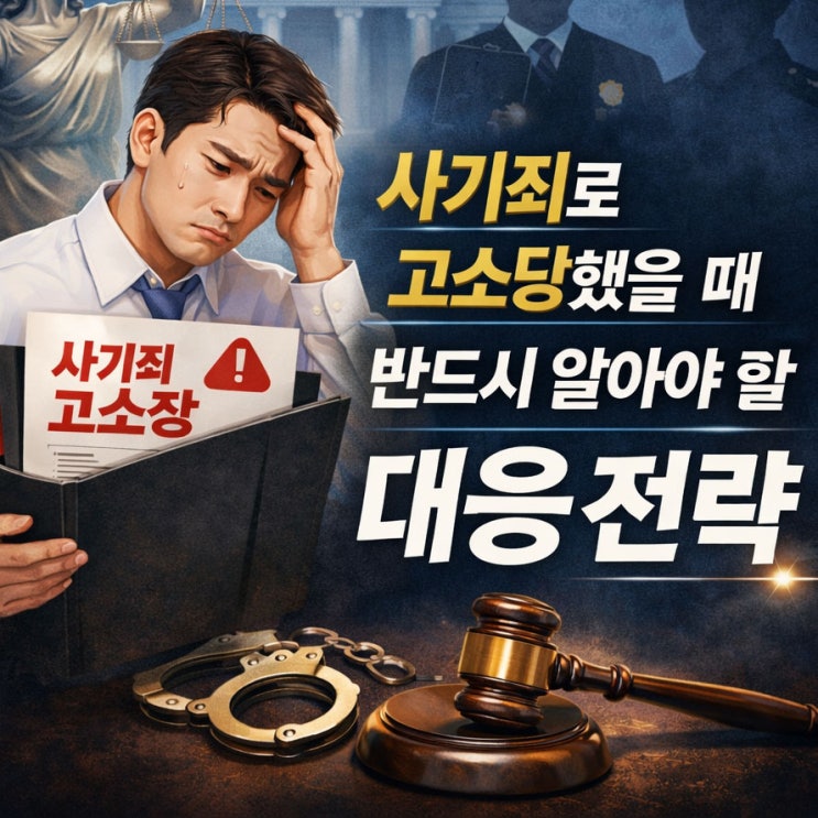  서초 사기죄 변호사 상담:사기죄로 고소당했을 때 반드시 알아야 할 대응 전략