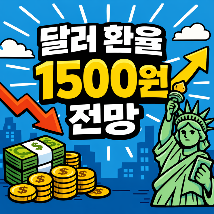  달러 환율 1500원 전망 수입 물가 상승 소상공인 위기 정부 대책 (킹달러 영향)