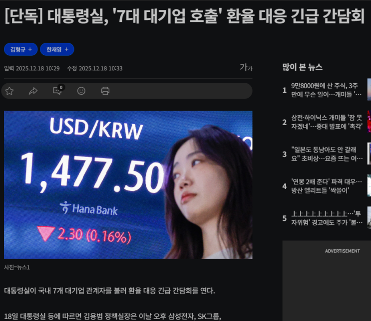 이번 타자는 대기업 (feat.<b>대통령실</b>의 대기업 호출 <b>간담회</b>)