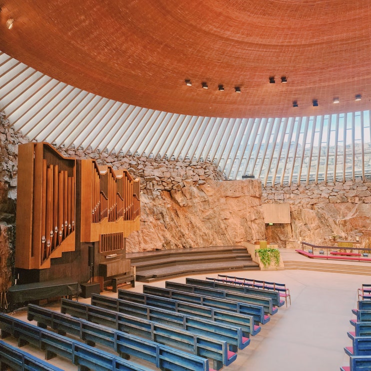  핀란드 여행 헬싱키 가볼만한 곳 암석교회 Temppeliaukio Church 방문 후기
