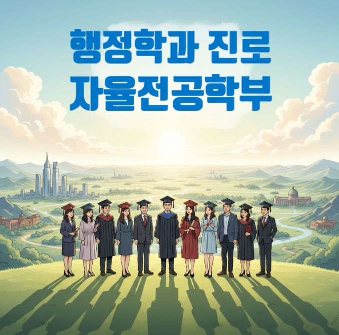  행정학과 진로 및 자율전공학부 연계 보고서