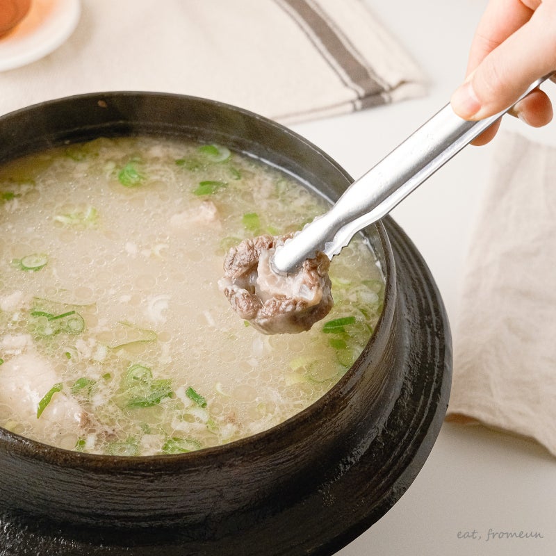 겨울 보양식 종류 한우 소꼬리곰탕 끓이는법 한우꼬리곰탕 요리