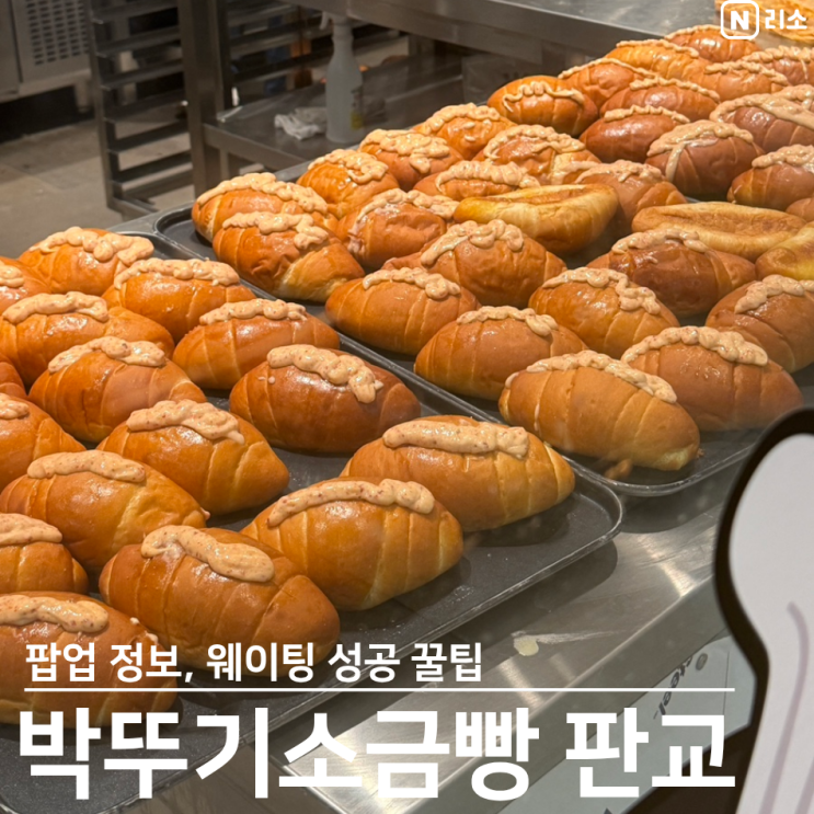  박뚜기 소금빵 판교 웨이팅 성공 꿀팁 실패 후기