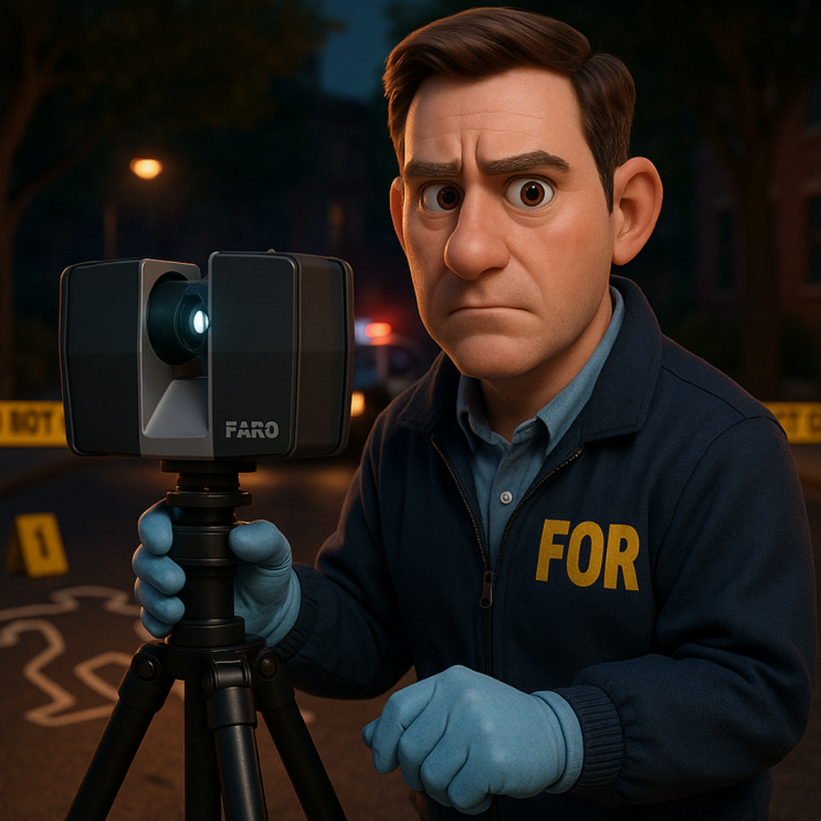  시간이 멈춘 현장을 기록하다: FARO 3D 스캐너를 활용한 법의학 및 사고 조사 혁신 3D스캐너 활용사례