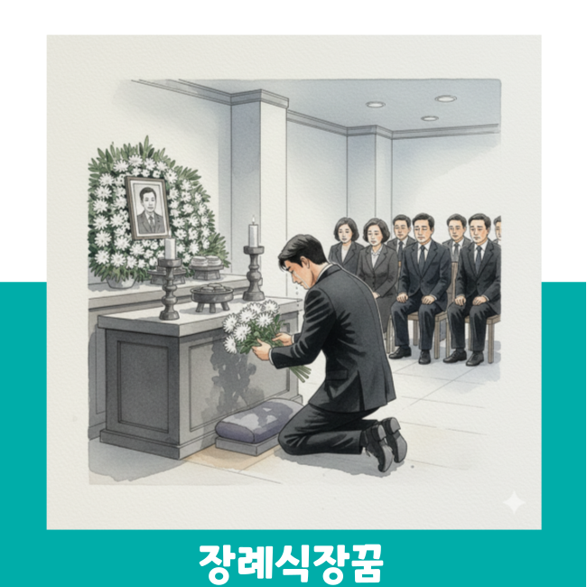 장례식장 꿈 가족의 장례식을 치르는 꿈 풀이