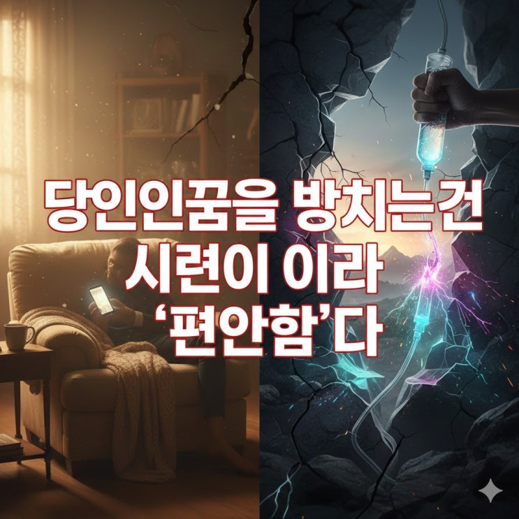  당신의 꿈을 망치는 건 시련이 아니라 '편안함'이다