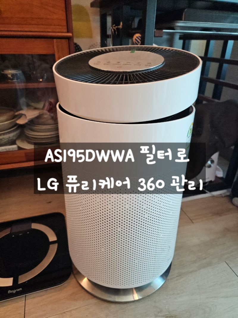 LG 퓨리케어 공기청정기 필터 교체 후기 AS195DWWA 필터로 LG 퓨리케어 360 관리해본 리얼 사용기