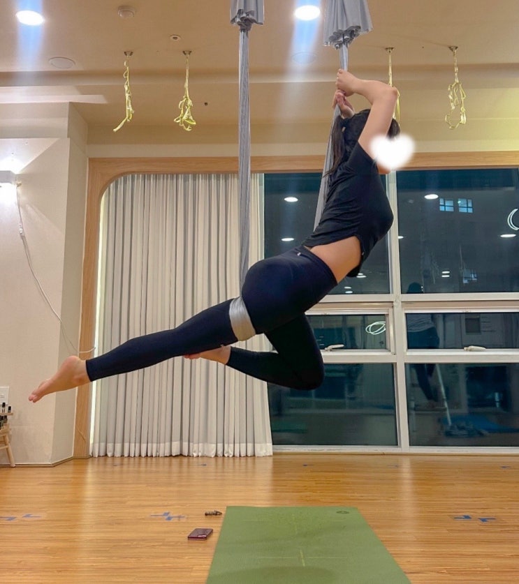  신당역 요가 로제플라잉요가 신당점 한달권 등록 후기