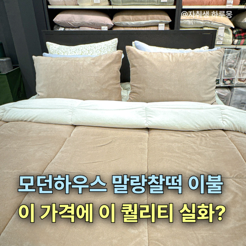 모던하우스 말랑찰떡 극세사 이불 이 가격에 이 퀄리티 실화?