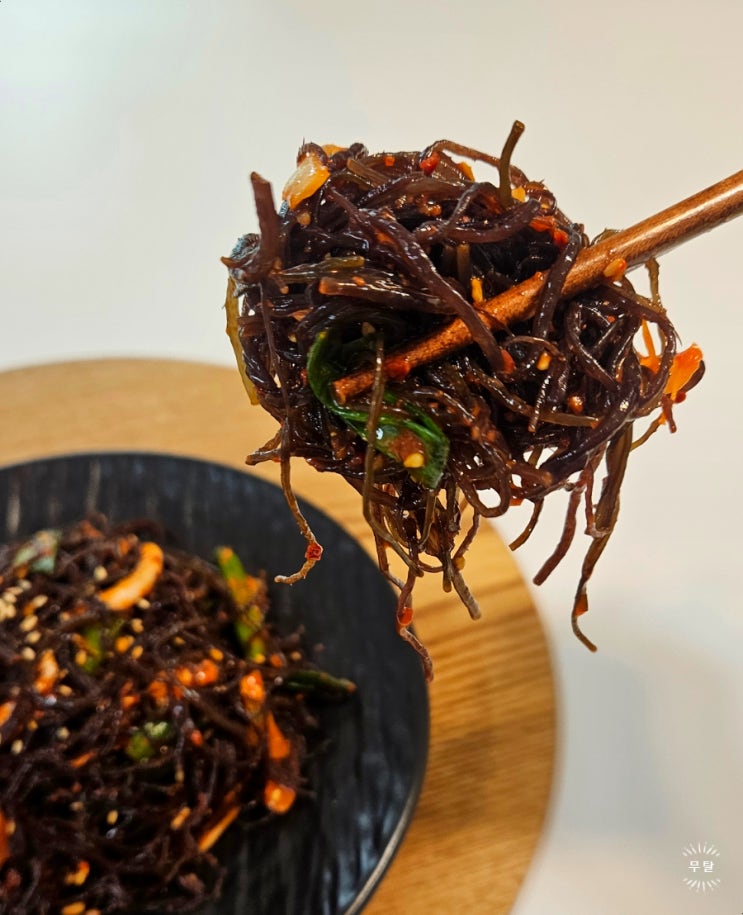  염장꼬시래기로 초간단 초무침 만들기 겨울철 별미 반찬 레시피