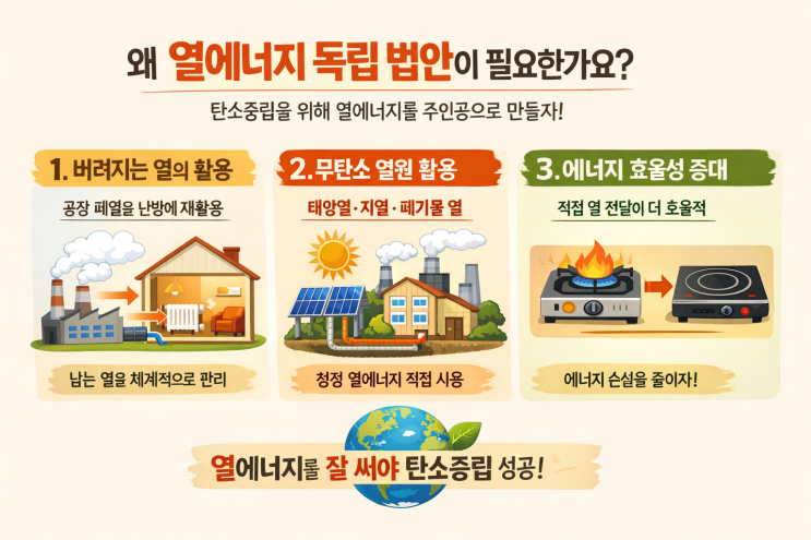  [ESG이슈 13] 지구 온난화 범인은 사실 열이었다? 국회가 나선 이유!