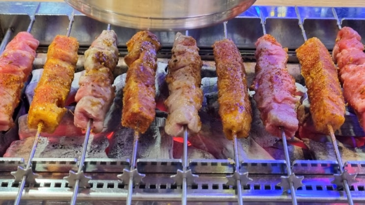  판교회식 맛집 미성양꼬치 양념이 맛있는 곳