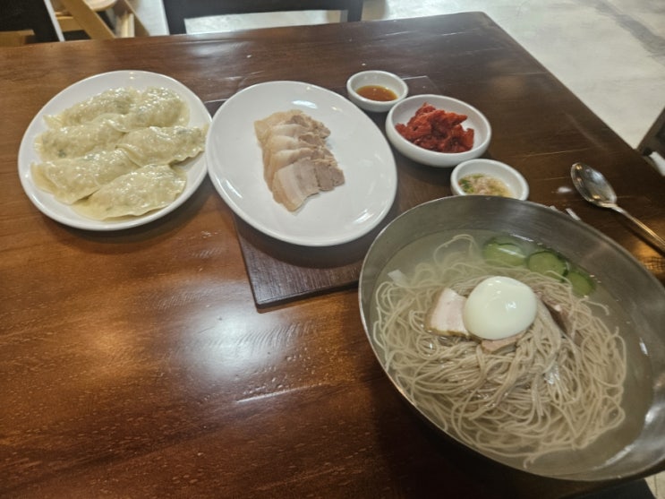  문래동 맛집 냉면 수육 갈비 데이트 회식 철산장