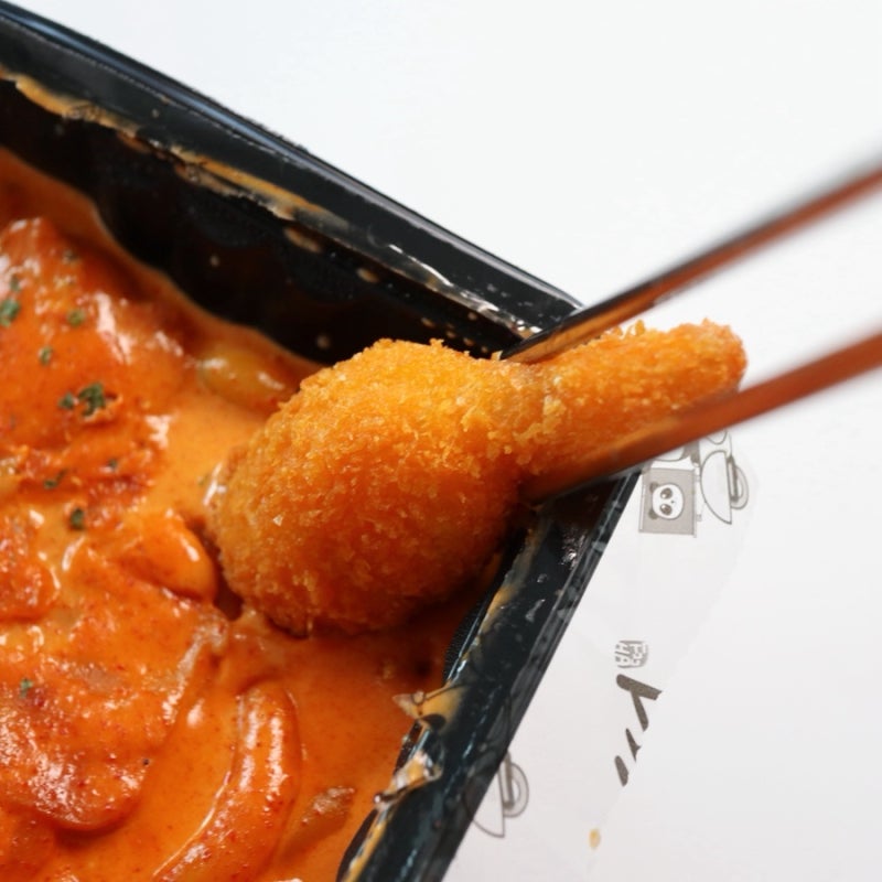 배떡 로제떡볶이 맵기 보통맛 누들밀떡 중국당면 맛 추천 후기