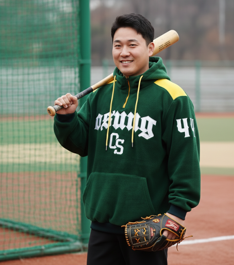 사회인야구 풀오버 제작 내피까지 들어간다고?