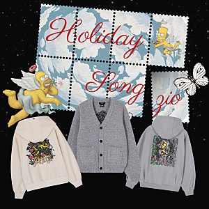 디자이너브랜드 송지오 심슨가족 홀리데이 에디션 후드티, 맨투맨 커플룩 추천
