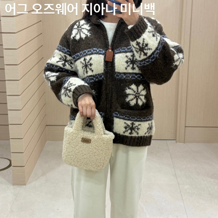  어그 오즈웨어 지아나 미니 도트백
