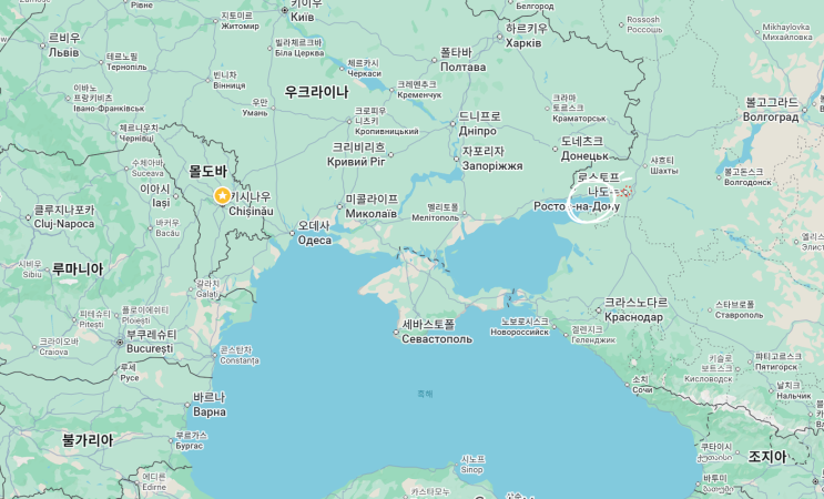 우크라이나 <b>드론 공격</b>으로 <b>러시아</b> 로스토프항에서 <b>유조선</b> 화재