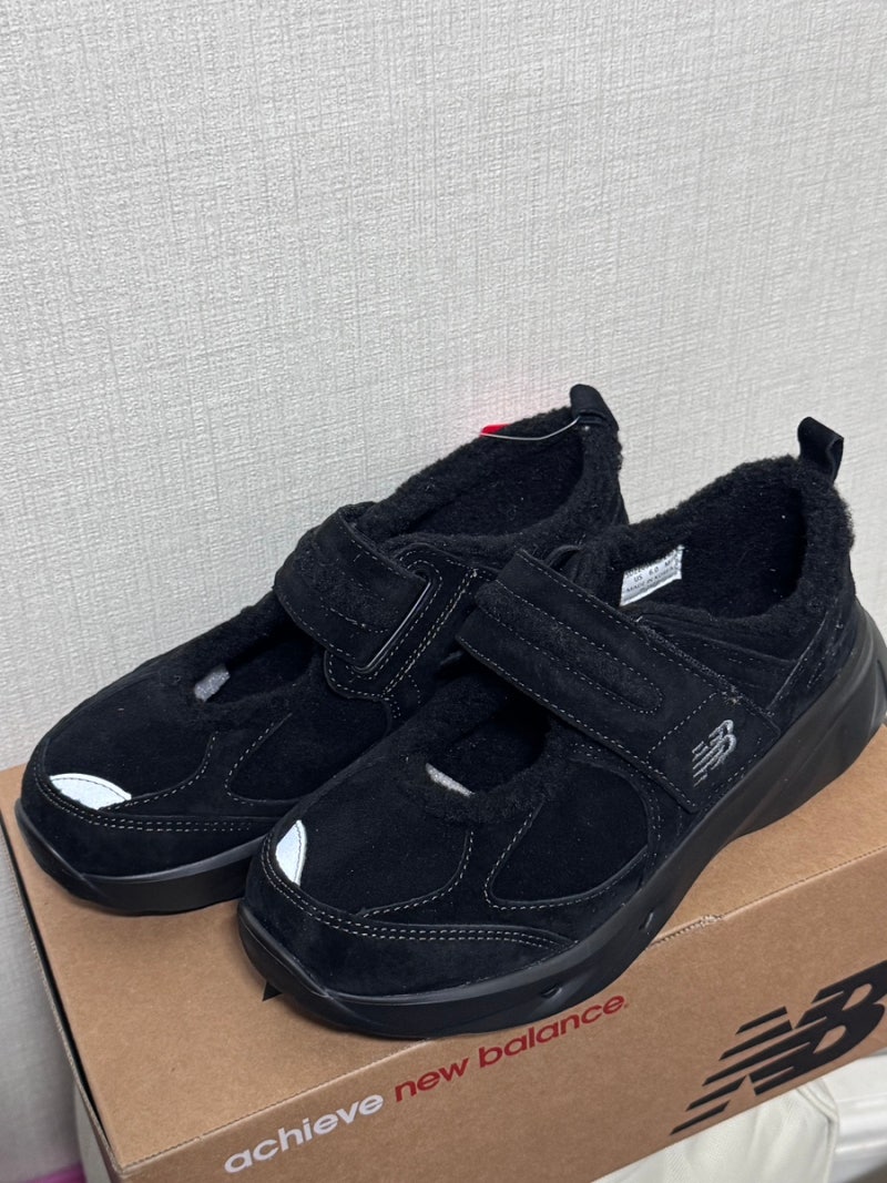 뉴발란스 윈터브리즈 블랙 SD2205 메리제인 사이즈 240 후기