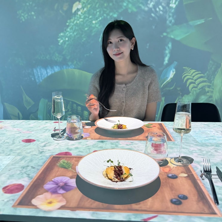  강남파인다이닝 런치 비언유주얼 기념일 생일 레스토랑 코스
