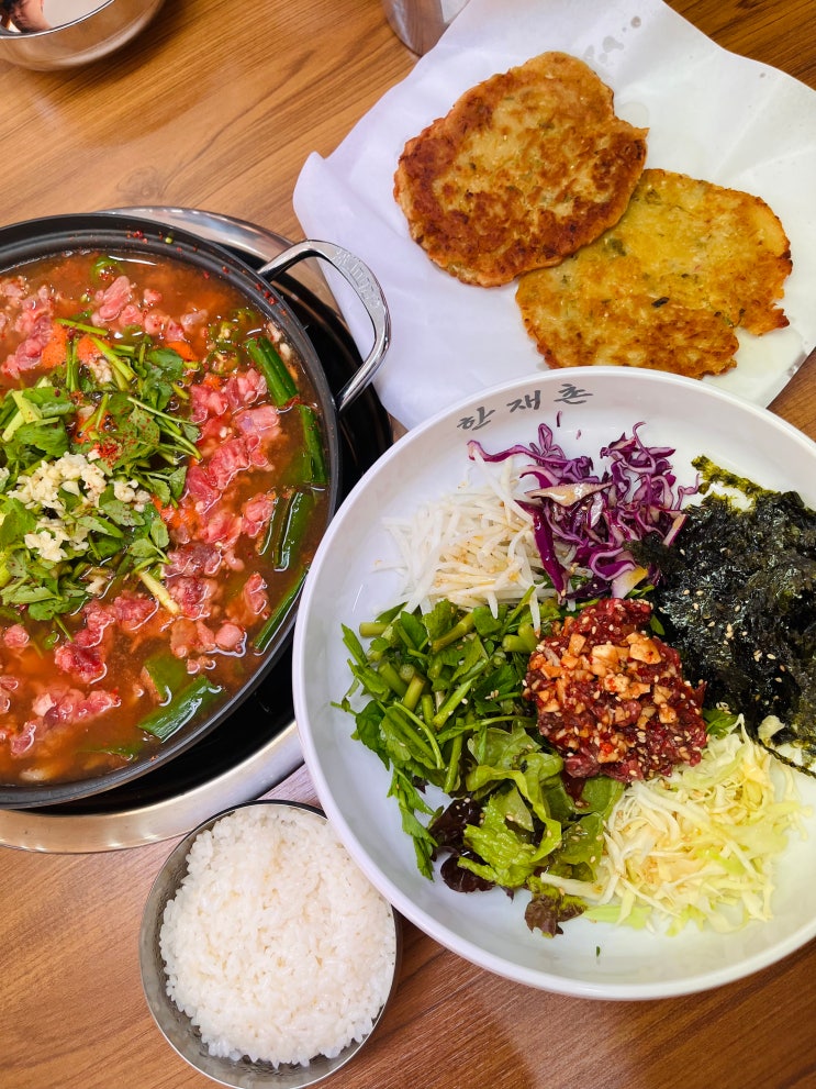  구미인동맛집 아침식사 가능한 한채촌 구미본점 점심 방문