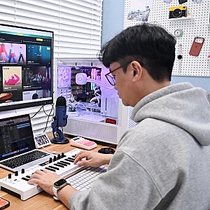 '32인치도 커버 가능한' 필립스 싱글 모니터 암 써보니