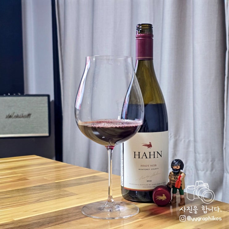  [레드와인/미국와인] 한 패밀리 와인즈 - 한(Hahn) 피노누아 2018 14.5%