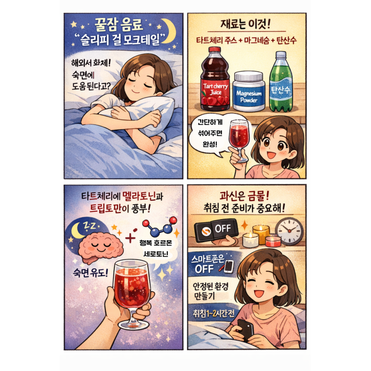  해외에서 난리 난 ‘꿀잠 음료’… 직접 보니 납득됐어요