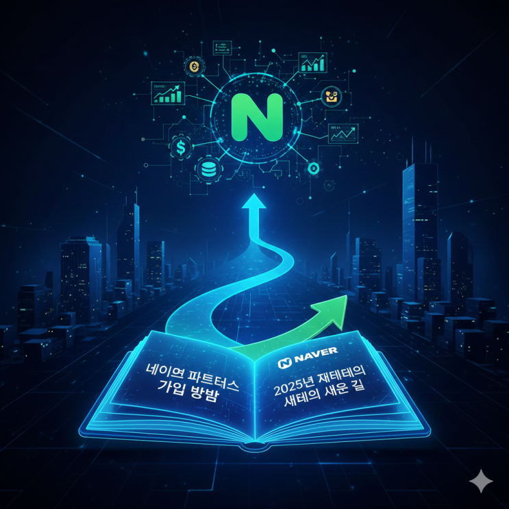  네이버 파트너스 가입 방법: 2025년 재테크의 새로운 길