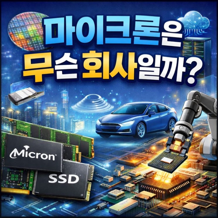  마이크론은 무슨 회사일까??
