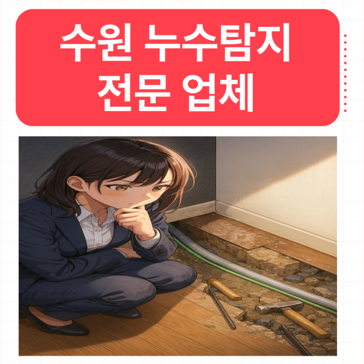  수원 아파트 누수탐지 화서동 온수계량기 누수공사 업체 추천