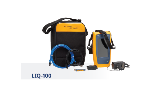  FLUKE LIQ-100 네트워크 케이블 테스트 장비 주요 기능 정리