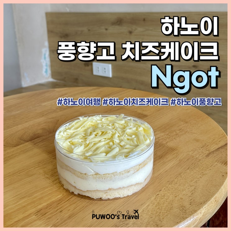  하노이 치즈케이크 Ngot 유재석님도 놀란 풍향고 맛집