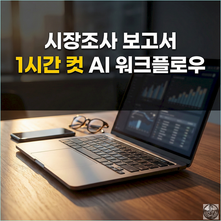  시장조사 보고서, AI로 1시간 만에 끝내고 칼퇴하는 법