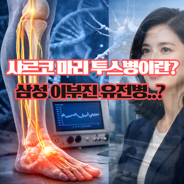  삼성 이부진 유전병 논란, 샤르코 마리 투스병이란?