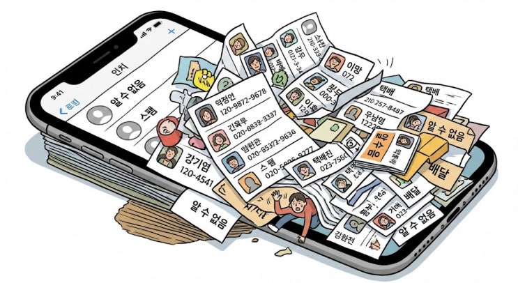  아이폰 연락처 여러 개 삭제하는 초간단 방법