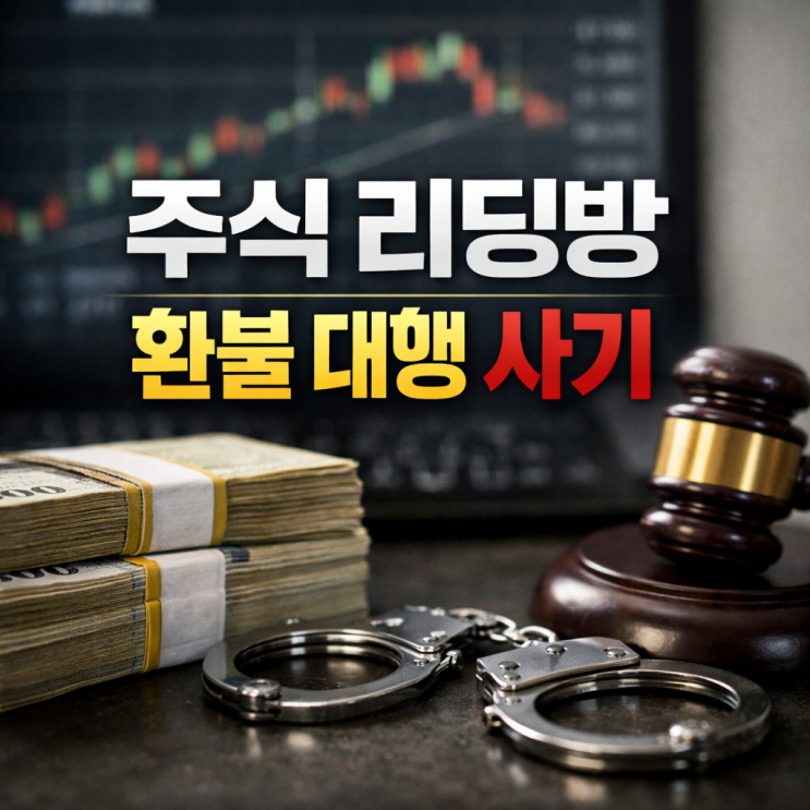  주식 리딩방 환불 대행 사기 변호사 사칭 착수금 주의 (2차 피해 예방 코인 보상)