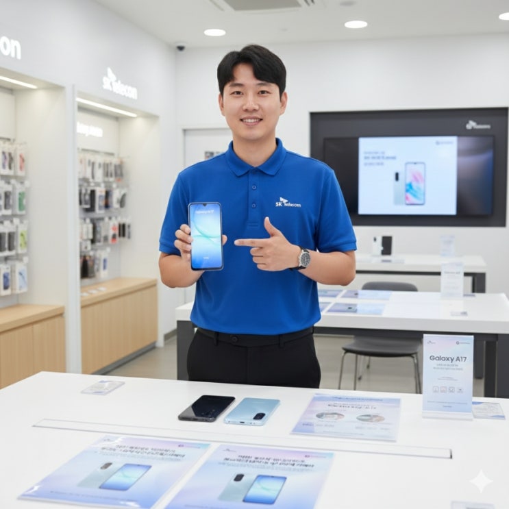  부드러운 화면에 AI 기능까지 담은 갤럭시 A17, 왜 인기일까?